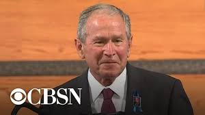 Perot, who founded the computer services giant electronic data systems, challenged george hw bush and bill clinton as. George W Bush Speaks At John Lewis Funeral Youtube