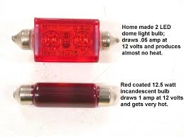 Red Led Dome Light Bulb Conversion Astromart