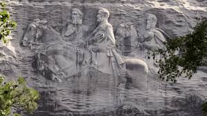 stone mountain moving confederate flags