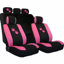For Mercedes Car Seat Covers With Pink