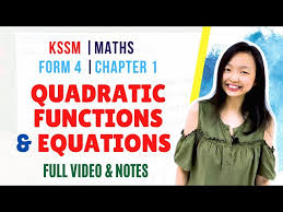 2021 Kssm Form 4 Maths Chapter 1