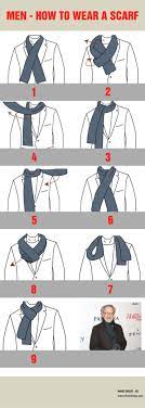 I love scarves and know dozens of ways to tie them, but i believe they're a little too much for my petite frame. How To Wear A Scarf Men How To Wear A Scarf How To Wear Scarves Scarf Men