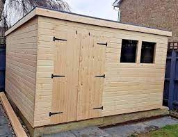 wooden garden shed shiplap t g 13mm