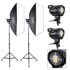 Efavormart 400w Professional Photography Photo Video Portrait Studio Softbox Lighting Kit Soft Boxes
