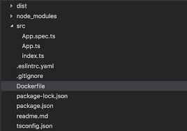 building a node js app with typescript