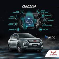 Wuling Motors Indonesia - Dikembangkan oleh supplier ternama Nuance, Almaz  dengan fitur WIND (Wuling Indonesian Command) yaitu teknologi voice command  berbahasa Indonesia hadir untuk menemani Anda dengan memberikan pengalaman  yang berbeda di
