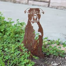 Dog Silhouette Corten Terrier