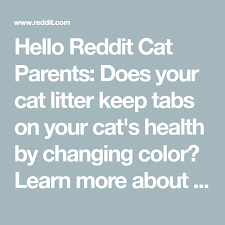 Hello Reddit Cat Parents Does Your Cat Litter Keep Tabs On