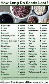 how long do seeds last the seasonal