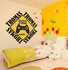 Game Zone Wall Decals Gamer With