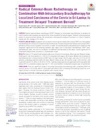 pdf radical external beam radiotherapy