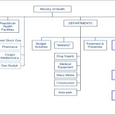 Organizational Chart Of The Ministry Of Health Kyrgyz