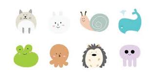 cute printable vector art icons and