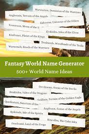 world name generator imagine forest