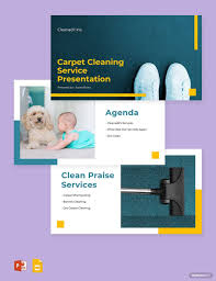 carpet cleaning service presentation