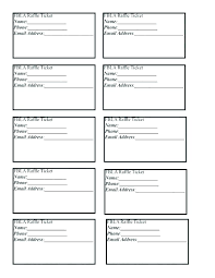 Parking Tickets Templates Blank Ticket Template Word