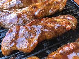 easy grilled country style ribs on a