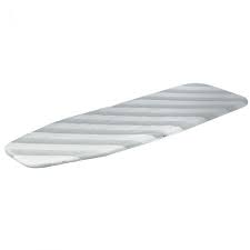 Ironing Board Cover White Grey Stripes