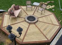 Octagon fire pit with swings fire pit ideas. Multi Level Octagon Patio With Firepit Deck Fire Pit Fire Pit Patio Patio With Fire Pit