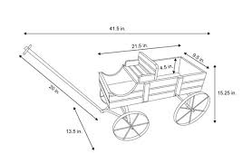 Decorative Buckboard Wagon Garden