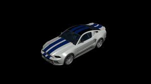 ford mustang gt 500 free 3d model