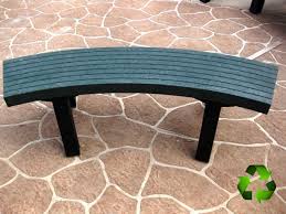 telluride recycled plastic bench