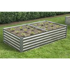 Galvanized Steel Raised Garden Bed