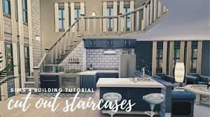 staircases sims 4 building tutorial
