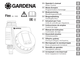 Gardena Flex Operator S Manual Pdf