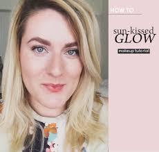 how to sun kissed glow makeup tutorial