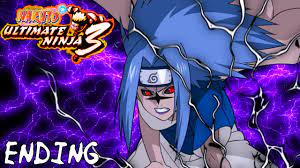 NARUTO VS SASUKE! | Naruto: Ultimate Ninja 3 - Walkthrough ENDING, Gameplay  PS2 - YouTube
