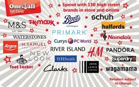 one4all gift cards giftcard co uk