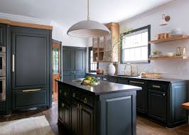 dark kitchen cabinet ideas
