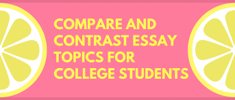 20 Interesting Topics For A High School Compare And Contrast