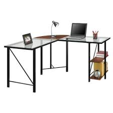 L Shaped Black Computer Desks