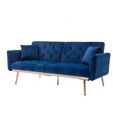 envelor loveseat sofa bed blue