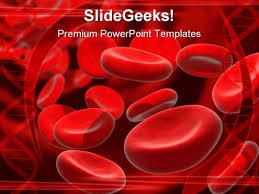 Blood Cells Medical Powerpoint Template 0610 Powerpoint Themes