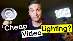 Cheap Lighting For Video Youtube