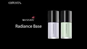 missha radiance base green 35ml