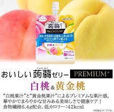 Amazon.co.jp: たらみ おいしい 蒟蒻ゼリー PREMIUM+ 白桃＆黄金桃 150g × 30個 飲むゼリー 通販限定 機能性表示食品  : ドラッグストア