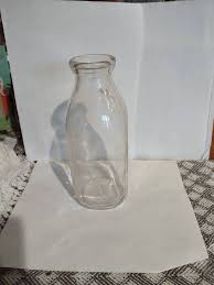 Vintage Rare 1930 S Glass Milk Jug 1