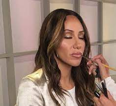 melissa gorga s eyeshadow big blonde hair