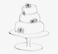 How do i make a birthday cake? Fancy Triple Drawings Pinterest Art Cakes Best Birthday Cake Drawing Free Transparent Png Download Pngkey