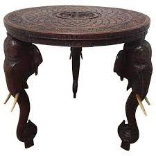 Anglo Indian Rosewood Side Table With
