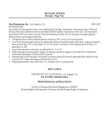 human resources resume template resume sample for hr manager free     The Job Explorer com