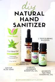 how to make natural hand sanitizer 2023