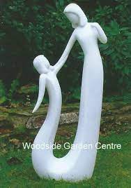 Mother And Child Home Or Garden Statue