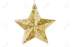 Every christmas tree needs a topper, and our small star tree top is just your tree needs! Golden Christmas Star Decoration For Hanging On Tree Isolated Stock Photo Picture And Royalty Free Image Image 16562867