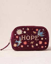 trouva cosmetics bag hope plum