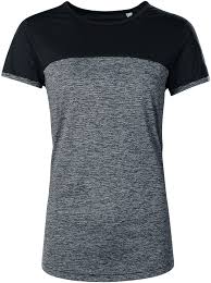 Berghaus Voyager Tech Womens Short Sleeve T Shirt Uk 8 Carbon Black